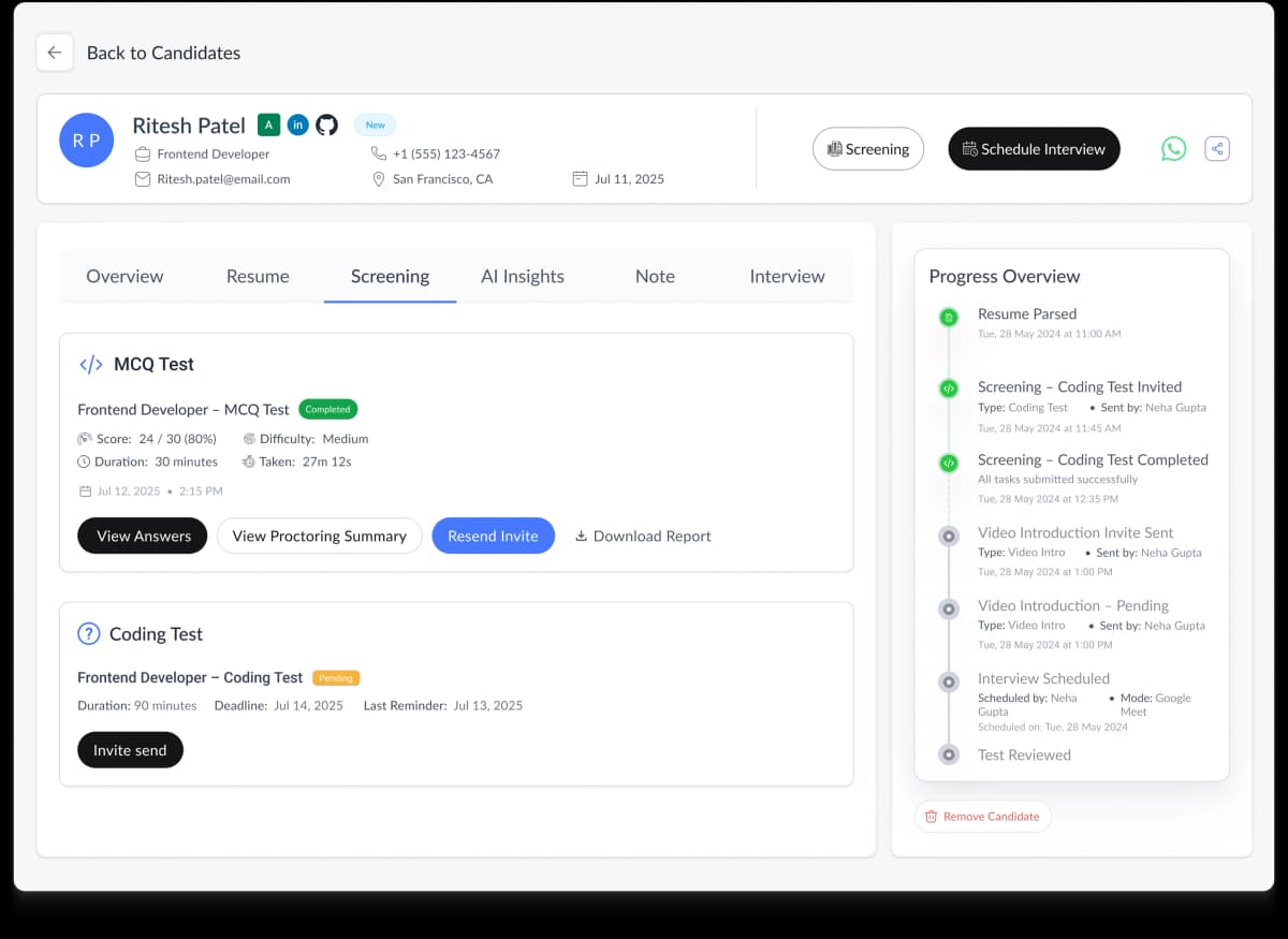 AI-Powered Screening