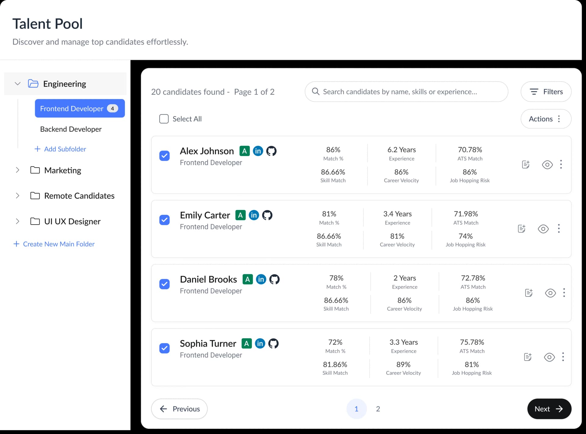From resume submission to candidate match—instantly.